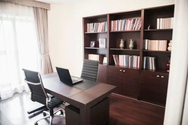 Modern Home Office - Dogwood Remodeling Fairfield County
