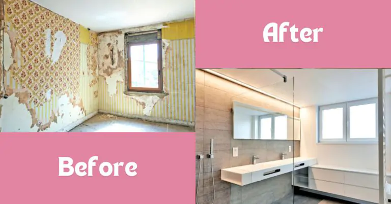 Bathroom Remodel Before and After