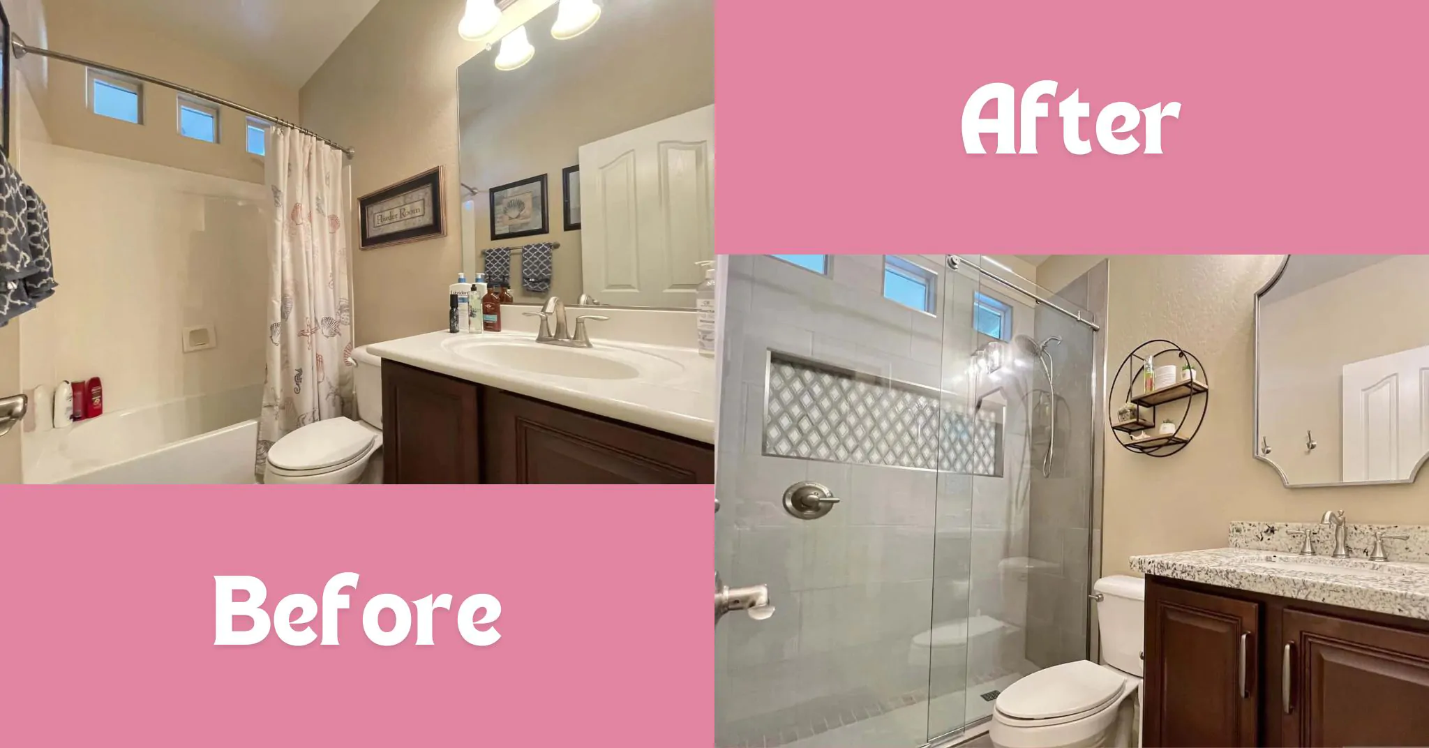 Bathroom Remodeling Services Before and After