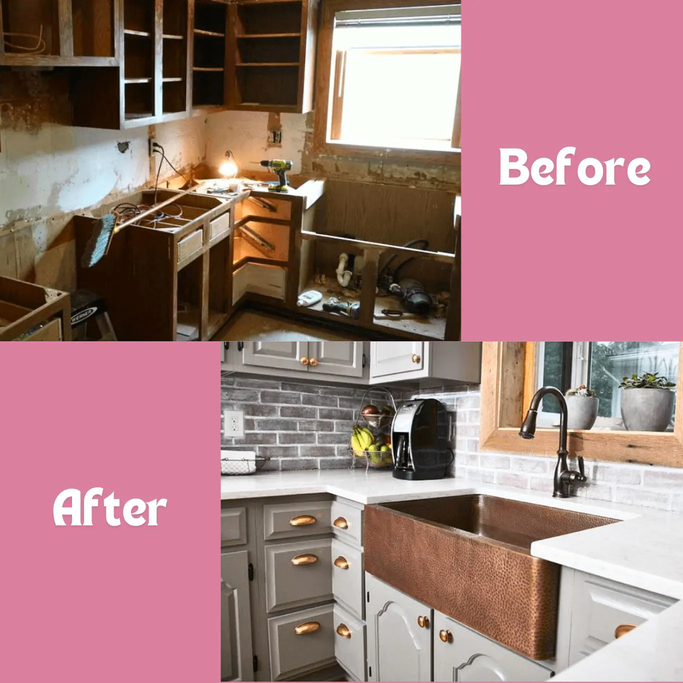 Kitchen Remodeling Services Before and After