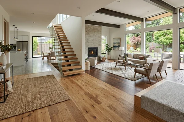 Modern whole-home renovation upgrades, specialized for Connecticut homes- open floor plan, modern layout, durable materials, and great ROI design. 